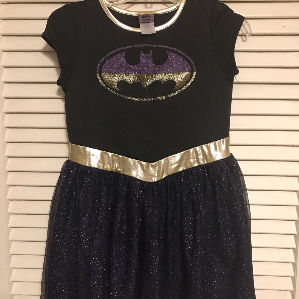🛑 3 for $20 item Kids batgirl dress size 10/12